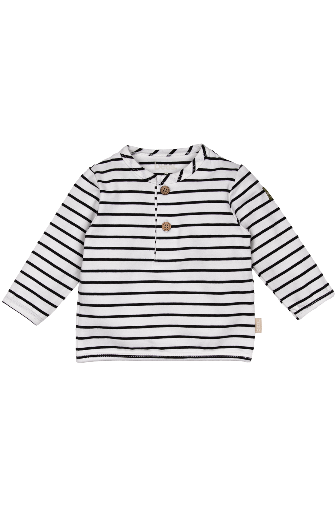 Bess - Shirt Henley gestreept - spring boys
