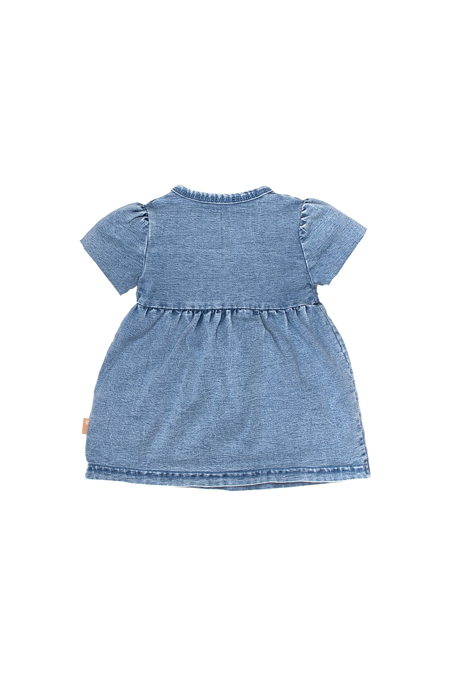 Bess - jurk denim korte mouw - zomer girls