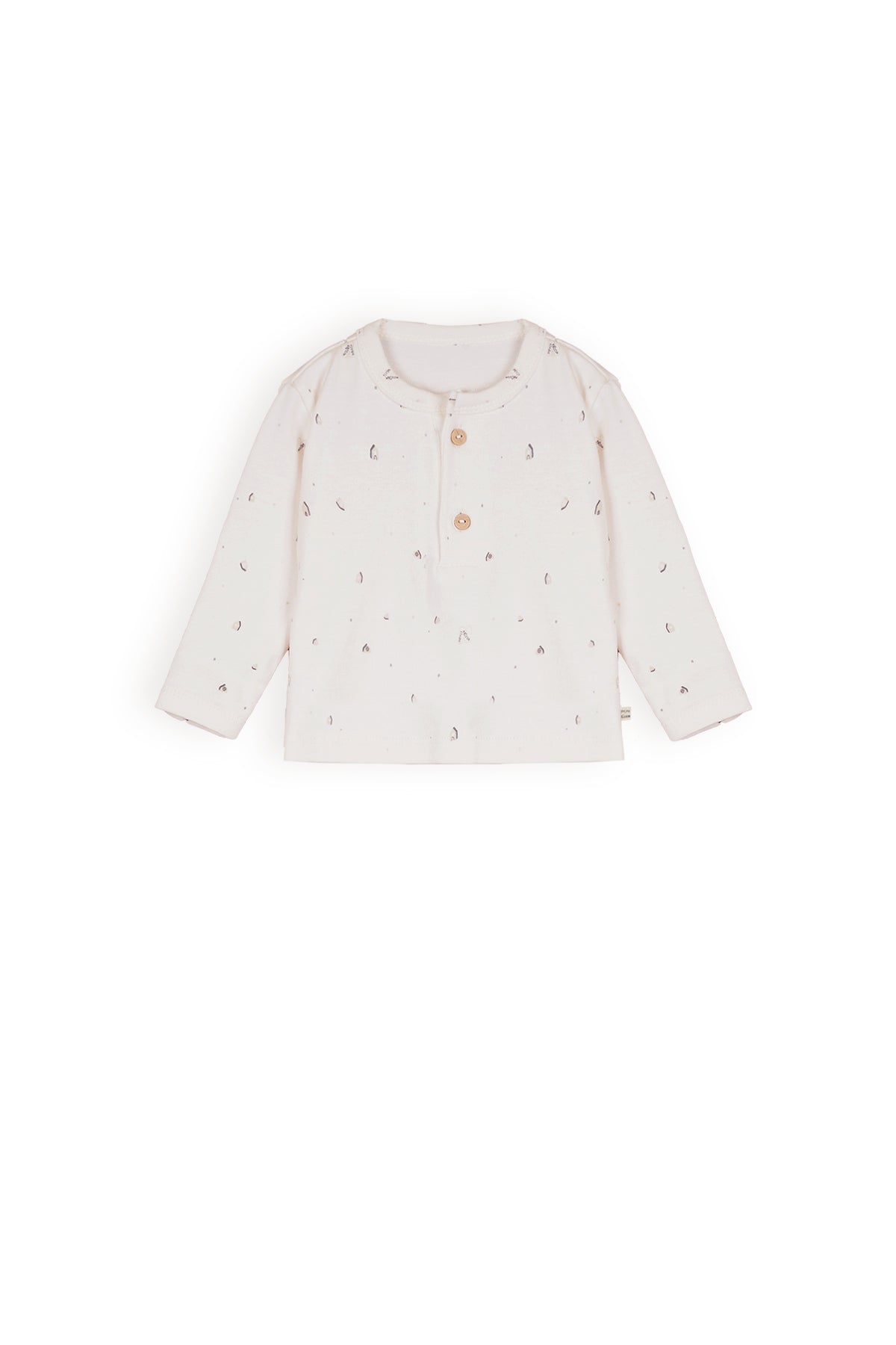 Petite Maison - Longsleeve koko AOP grijs