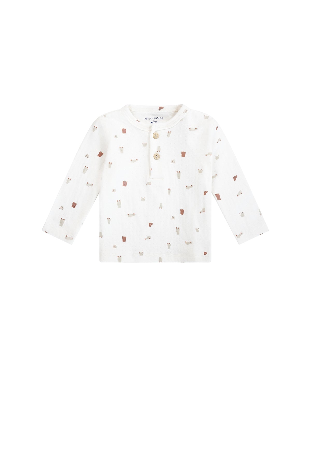 Petite Maison - Longsleeve koko AOP Cars