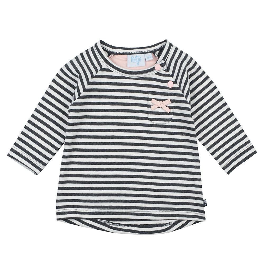 Feetje - longsleeve streep - Dots