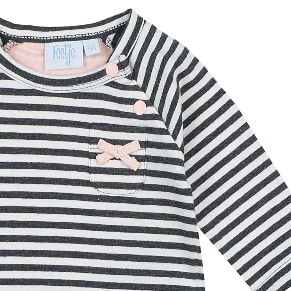 Feetje - longsleeve streep - Dots