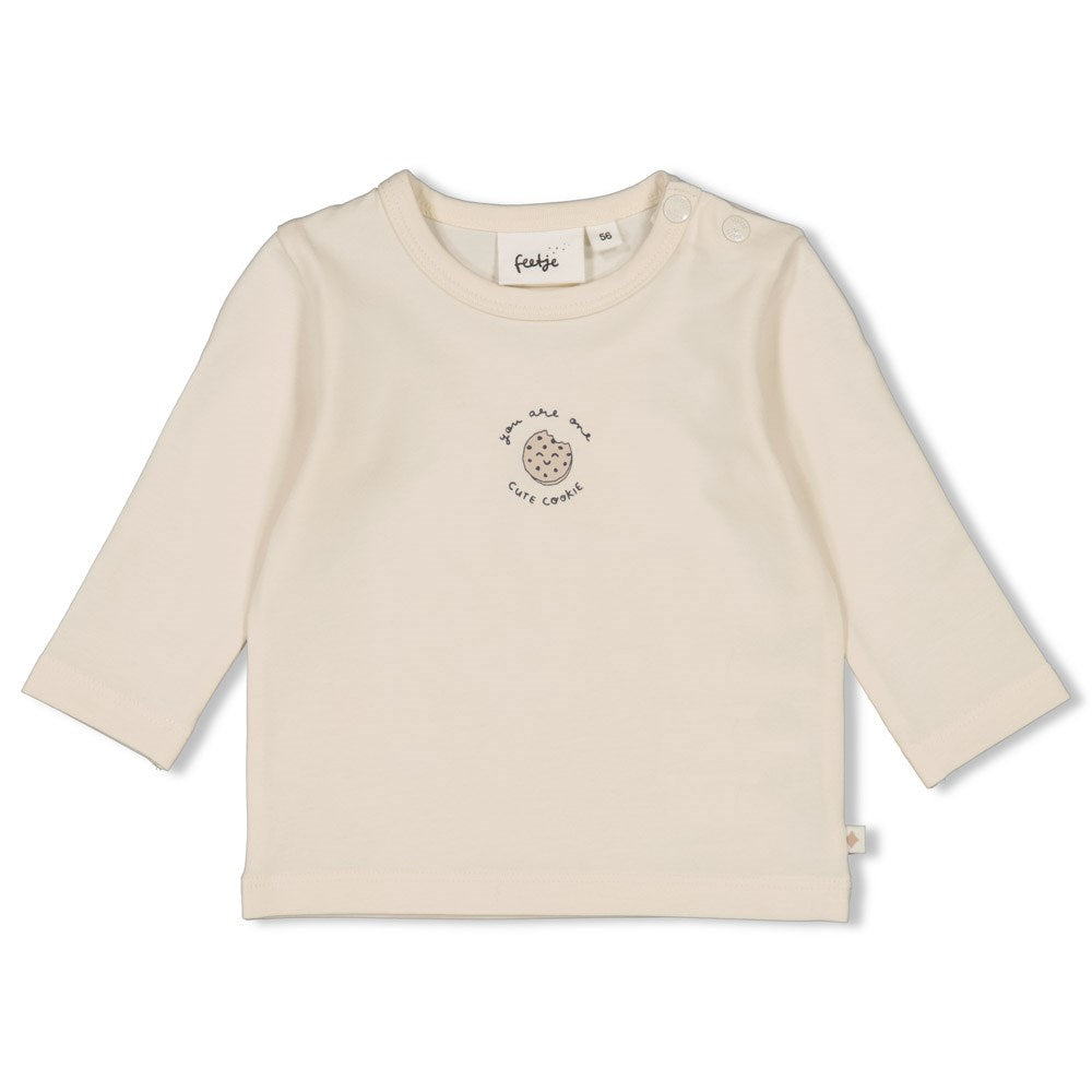 Feetje - longsleeve offwhite - Cute Cookie