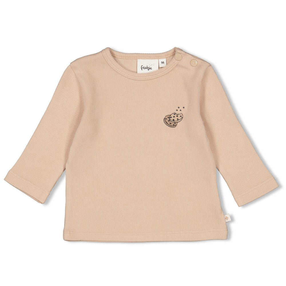 Feetje - longsleeve rib - Cute Cookie