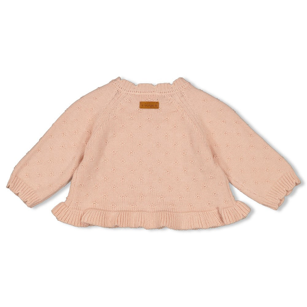 Feetje - Vest gebreid - Sweet Poppy
