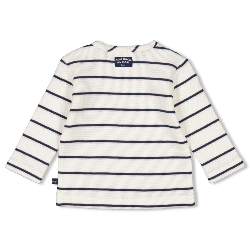Feetje - longsleeve streep wafel - Rock my boat