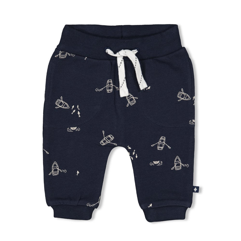 Feetje - Broek marine print - Rock my boat