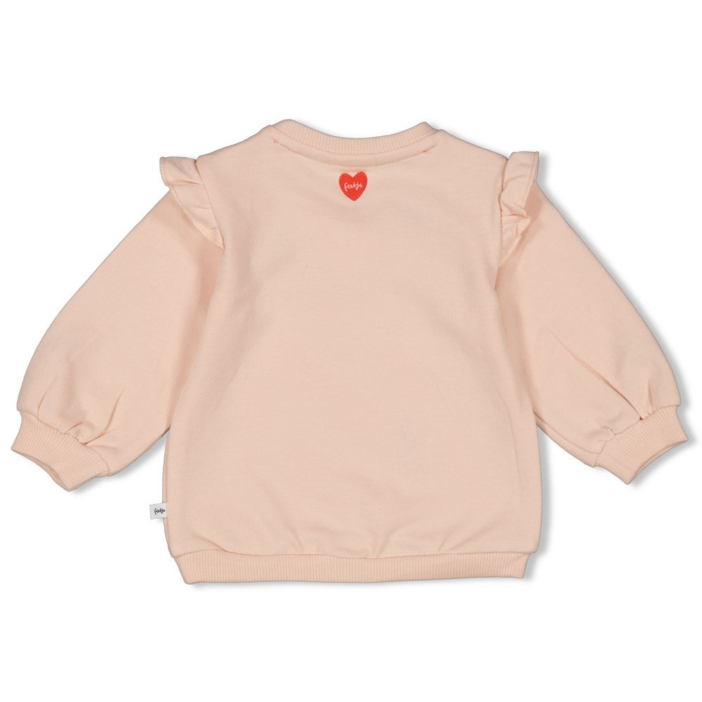 Feetje - Sweater roze - Mon Cheri