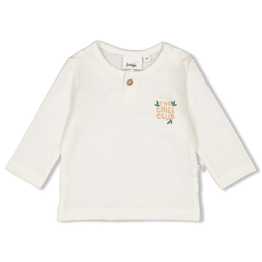 Feetje - longsleeve offwhite - The Chill Club