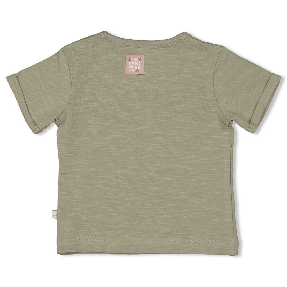 Feetje - t-shirt groen - The Chill Club