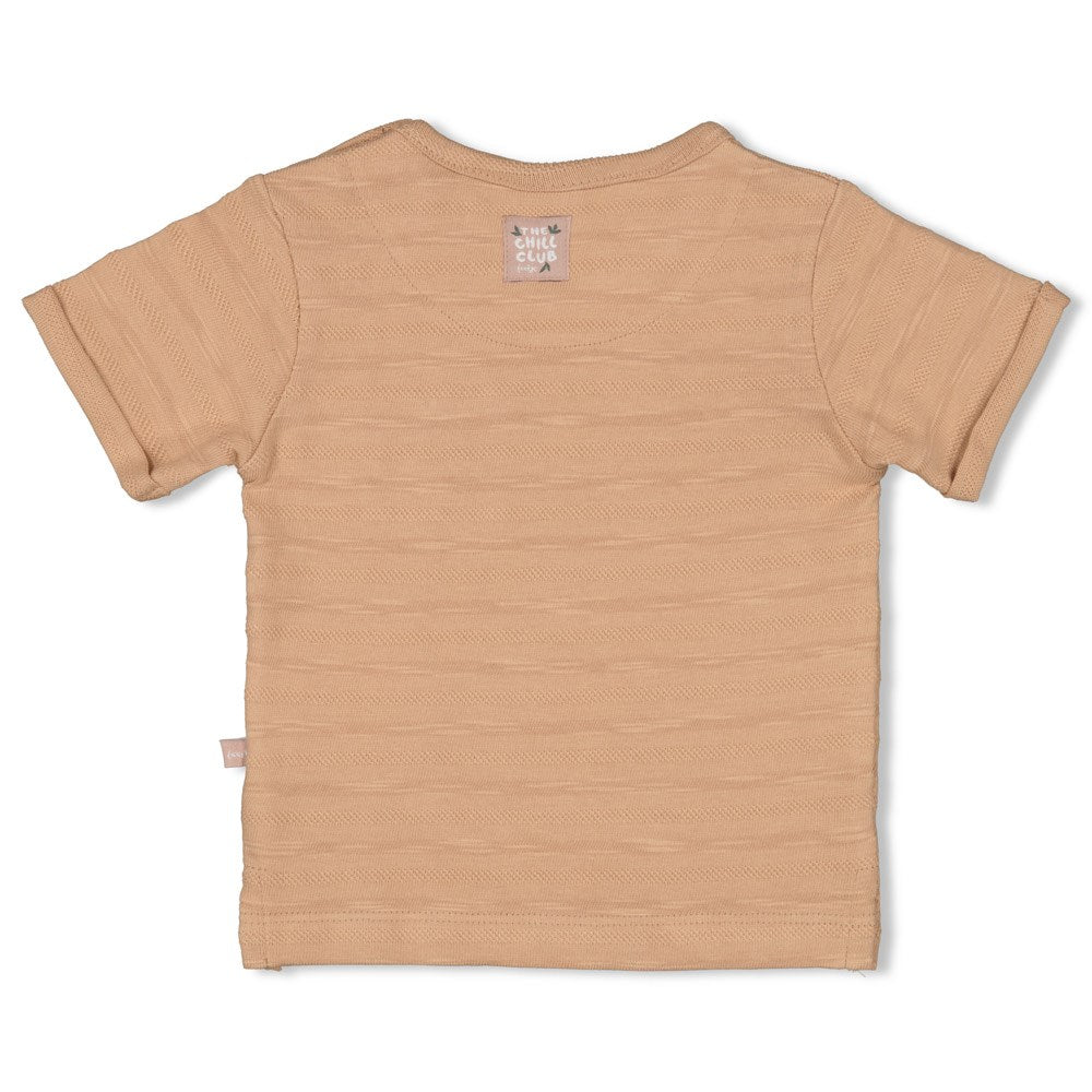 Feetje - t-shirt zand - The Chill Club