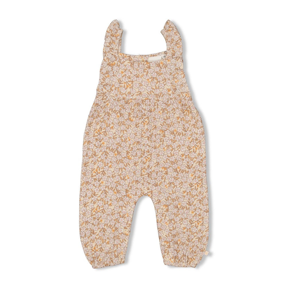 Feetje - jumpsuit crème - Flower Field