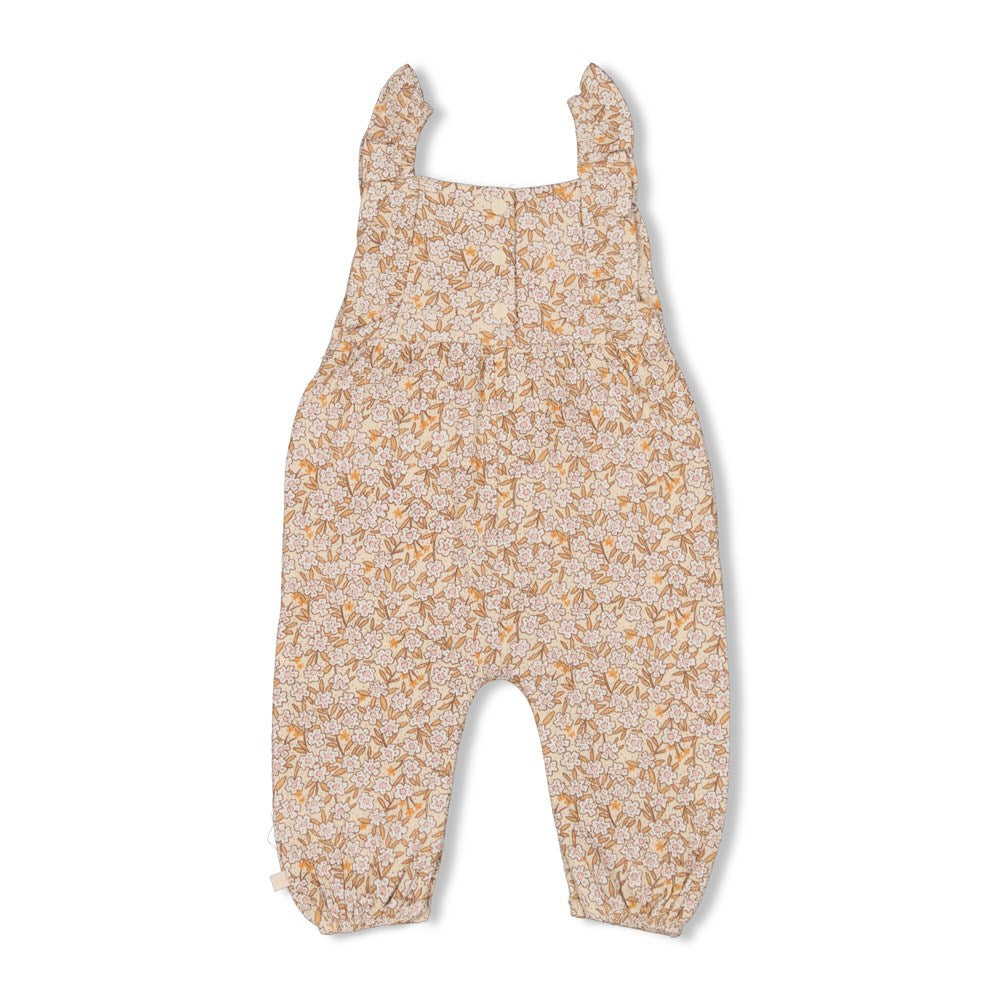 Feetje - jumpsuit crème - Flower Field