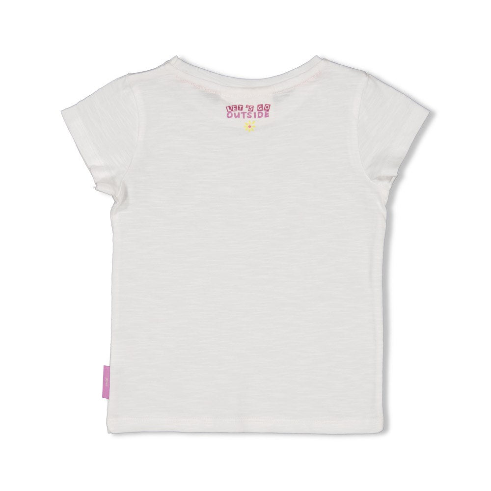 Jubel - t-shirt hart wit - Picknick Perfect