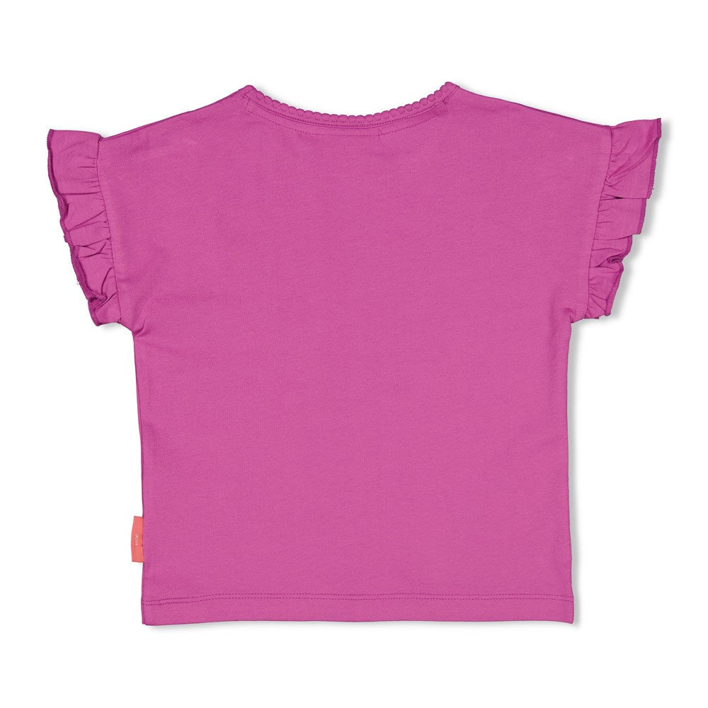 Jubel - t-shirt paars - Picknick Perfect