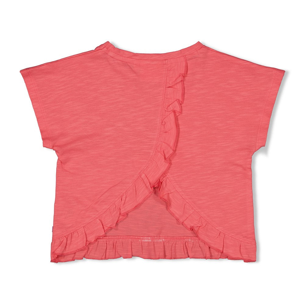 Jubel - t-shirt koraal - Picknick Perfect