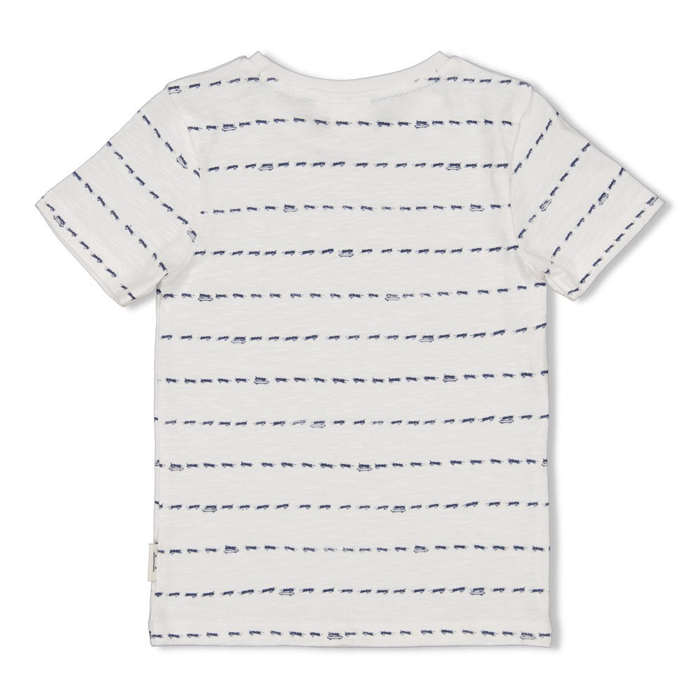 Sturdy - t-shirt print wit - Explore More