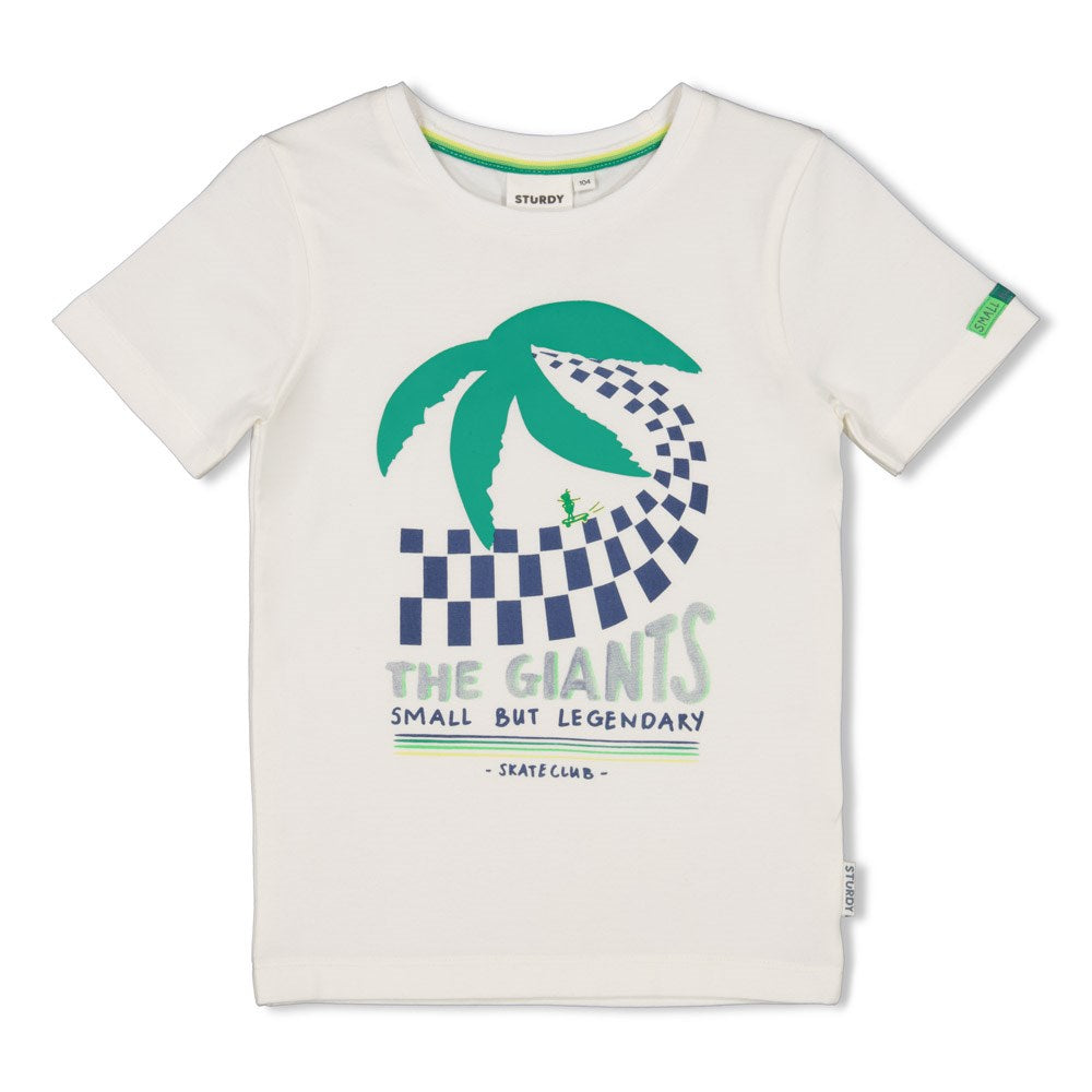Sturdy - t-shirt wit palmboom - Explore More