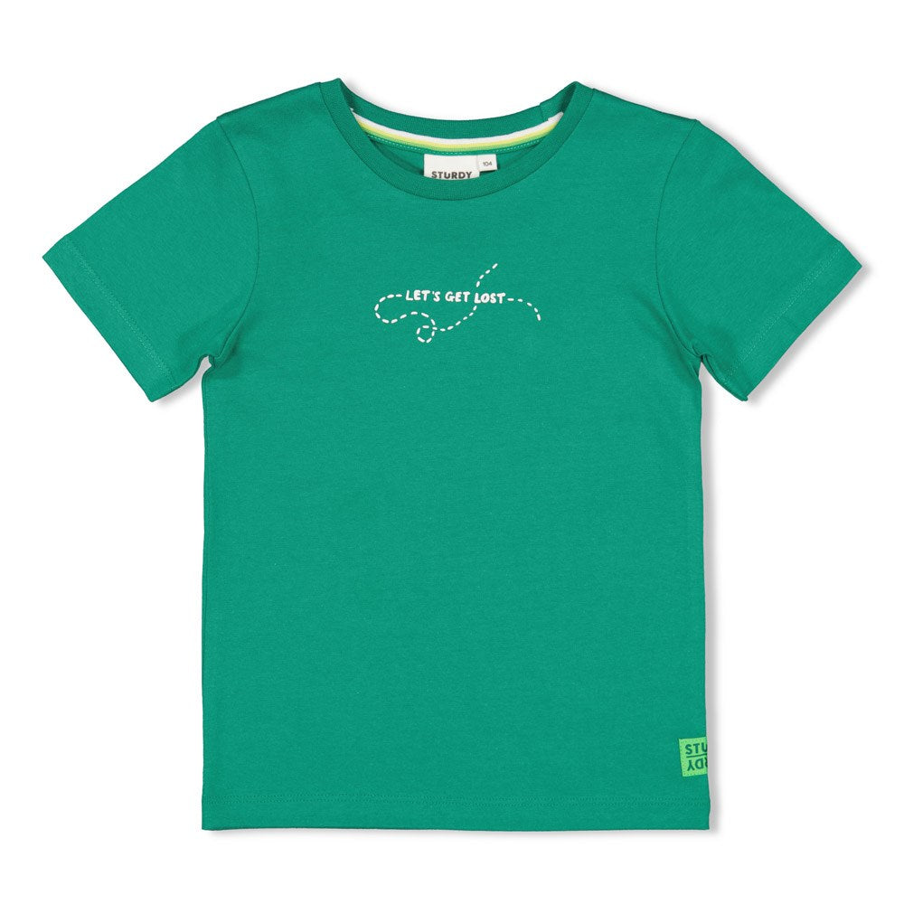 Sturdy - t-shirt groen - Explore More