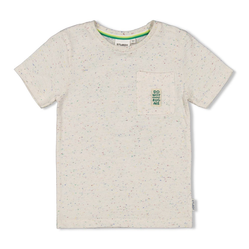 Sturdy - t-shirt offwhite melange