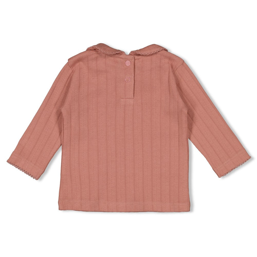 Longsleeve pointelle rib - Woodland Bloom