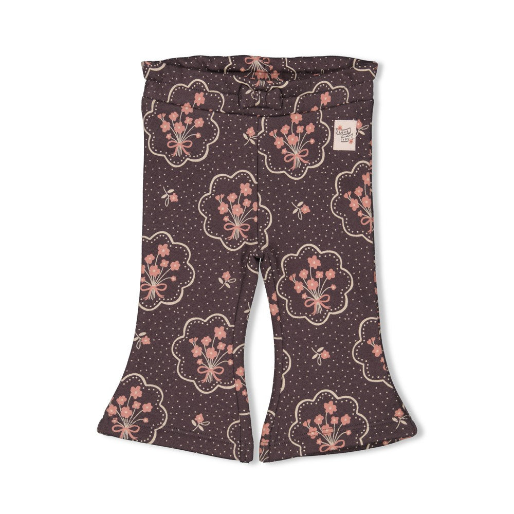 Flare broek AOP - Woodland