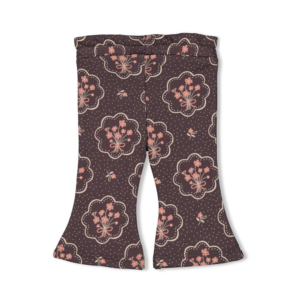 Flare broek AOP - Woodland