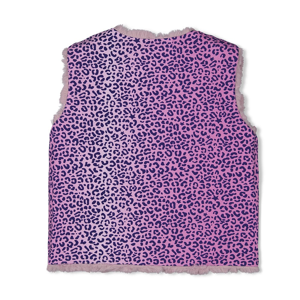 Omkeerbare teddy gilet - Wild Soul