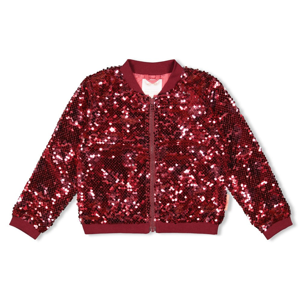 Jubel Queen of Hearts - Pailetten bomberjack