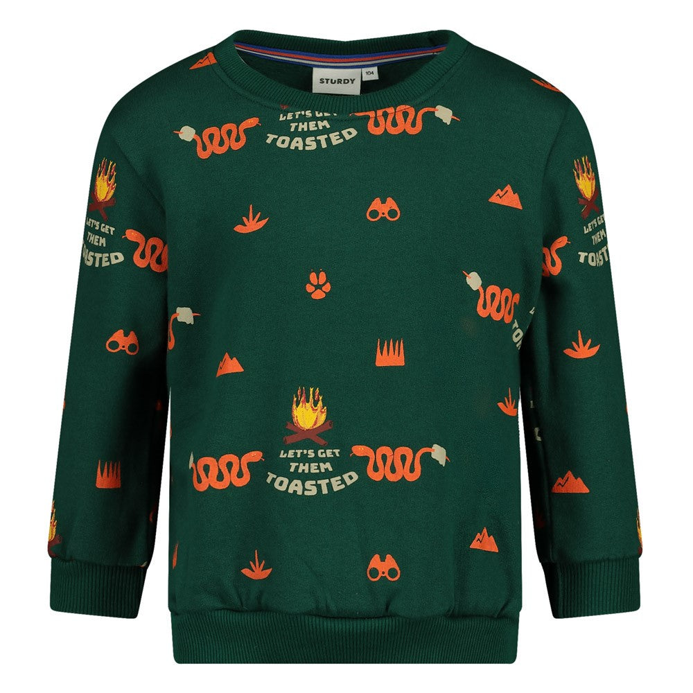 Sturdy Chasing Trails - Sweater AOP