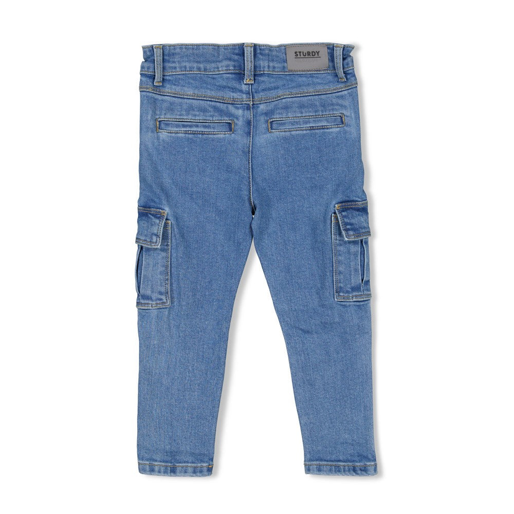Sturdy Winter Denims - Cargo broek denim