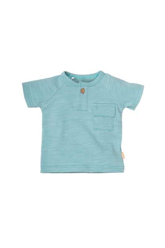 Bess - t-shirt aqua - zomer - boys