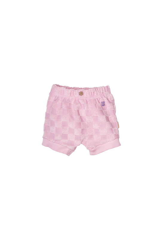 Bess - short badstof roze - zomer girls