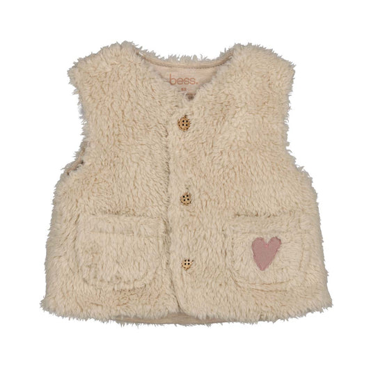 Bess - Gilet Teddy