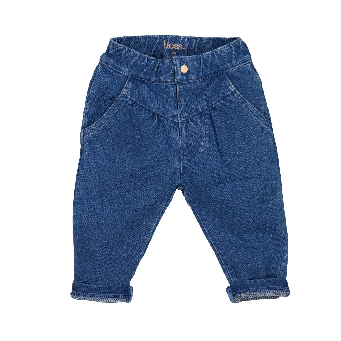 Bess -  Broek Pleated Jog Denim