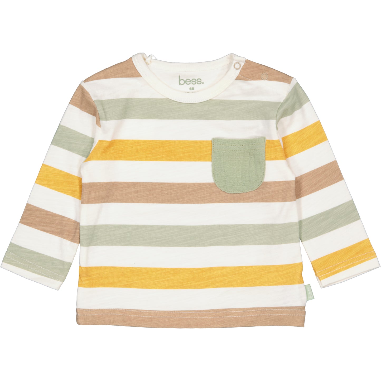 Bess - Shirt pocket striped