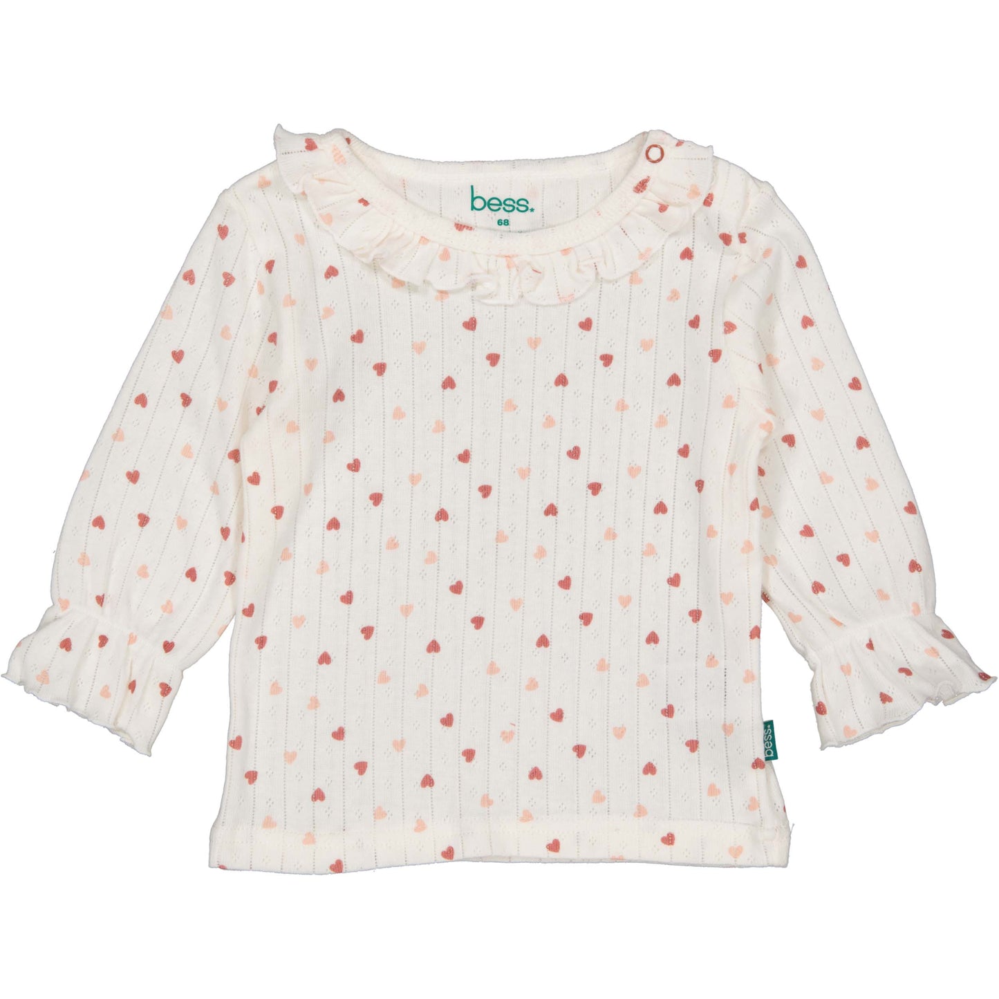 Bess - Shirt ajour hearts