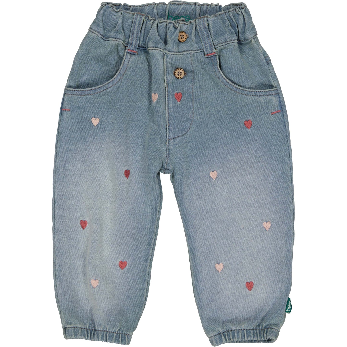 Bess - Broek jog denim