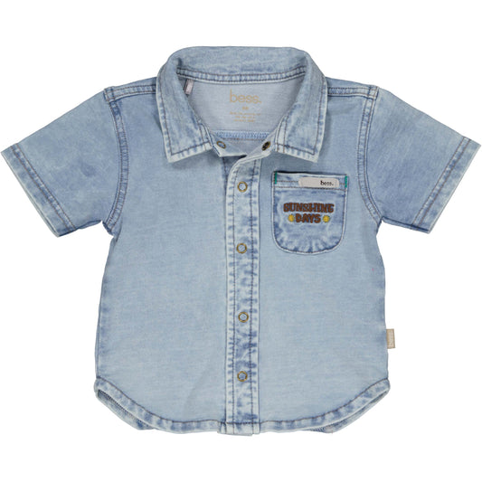 Bess - Blouse jog denim