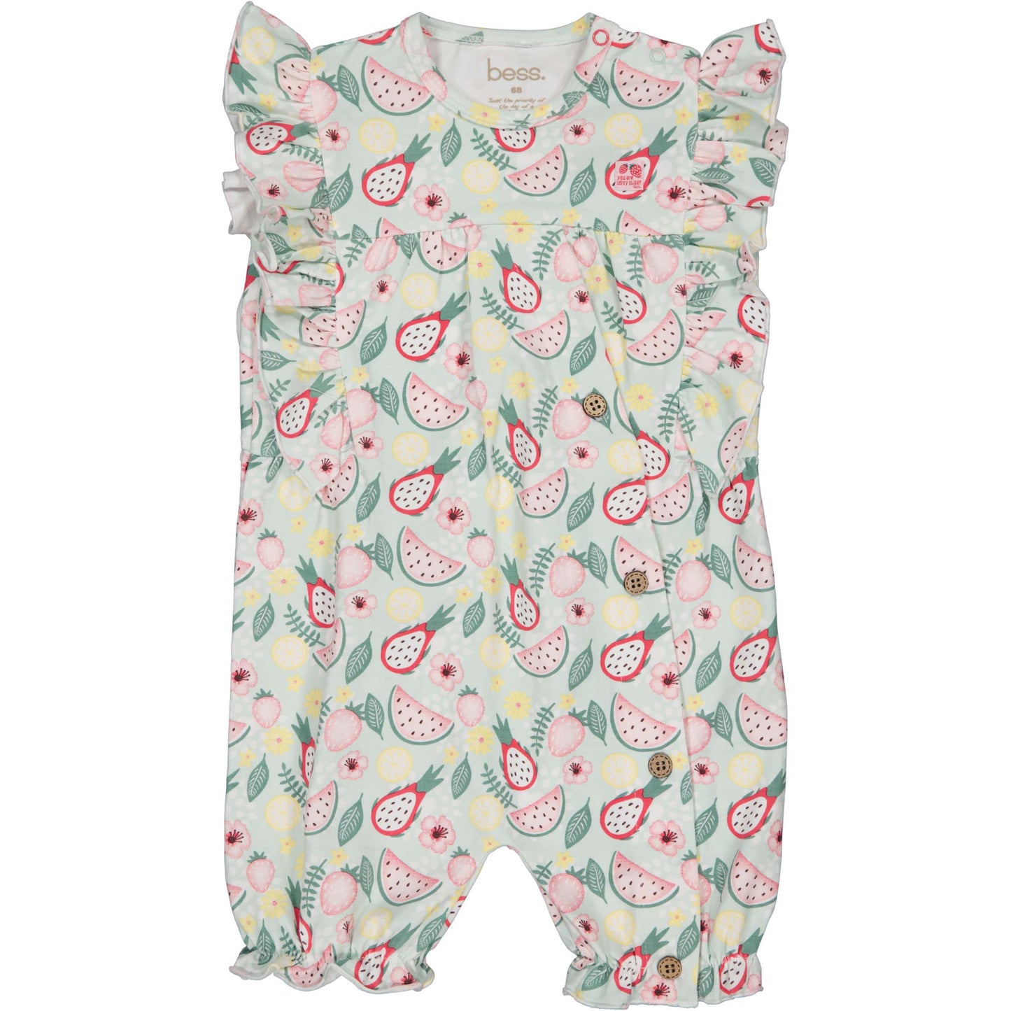 Bess - Playsuit AOP tropics