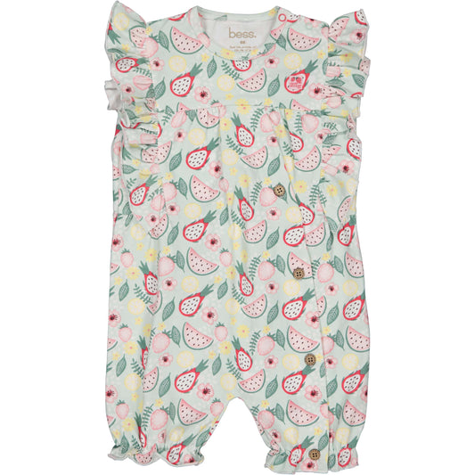 Bess - Playsuit AOP tropics