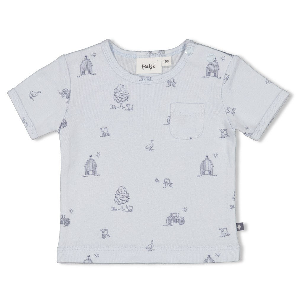 Feetje - T-shirt rib - Farm Life