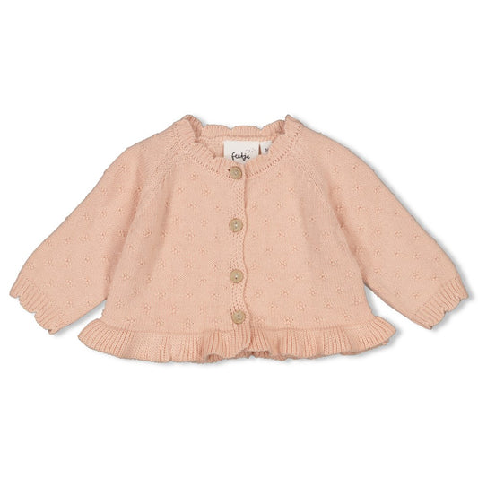 Feetje - Vest gebreid - Sweet Poppy