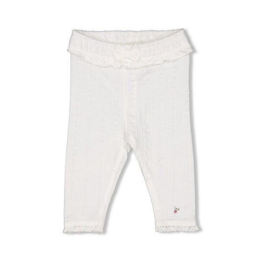 Feetje - legging offwhite - Blossom