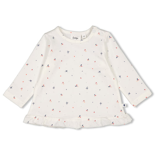 Feetje - longsleeve offwhite - Mon Cheri