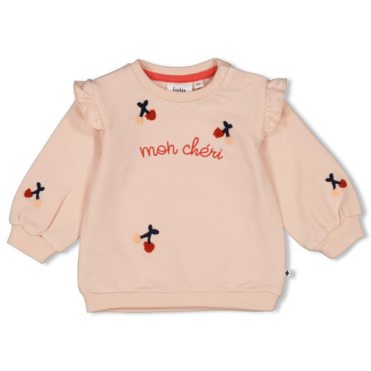 Feetje - Sweater roze - Mon Cheri