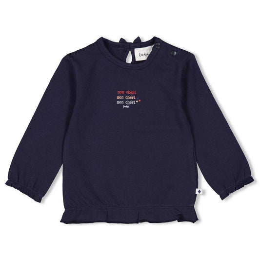 Feetje - longsleeve marine - Mon Cheri