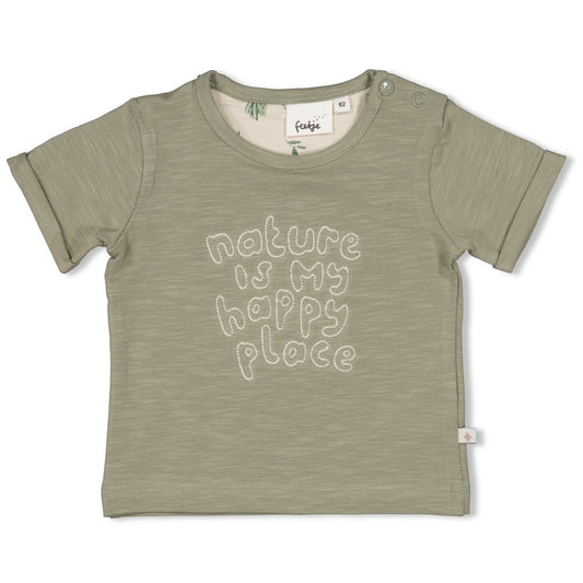 Feetje - t-shirt groen - The Chill Club