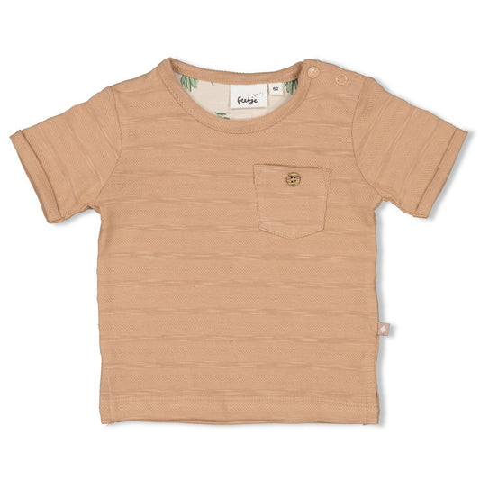 Feetje - t-shirt zand - The Chill Club