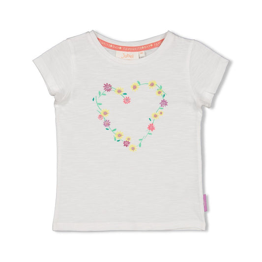 Jubel - t-shirt hart wit - Picknick Perfect